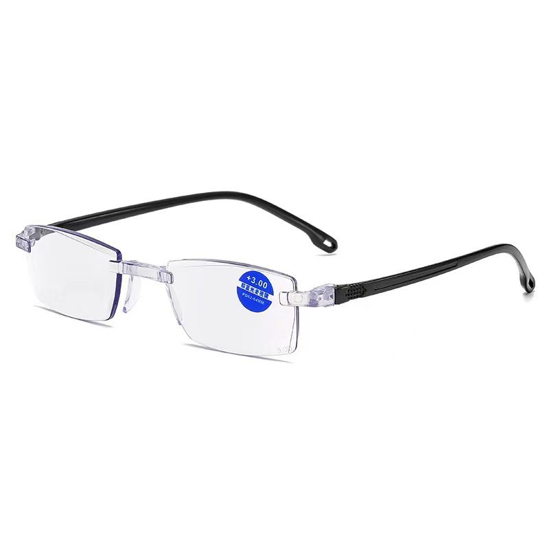 Rimless Reading Glasses For Old Man