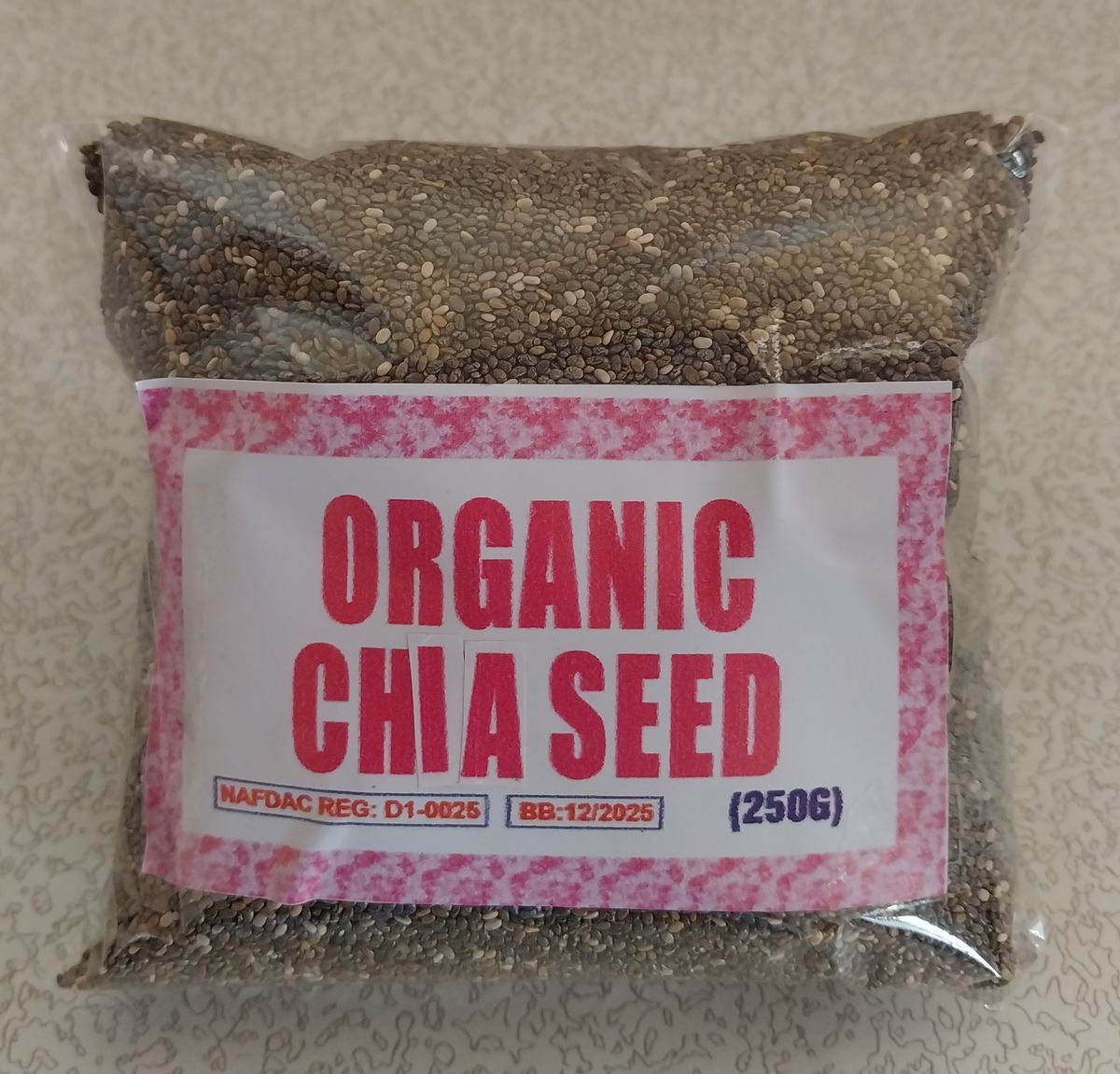 Organic Chia Seeds -250g