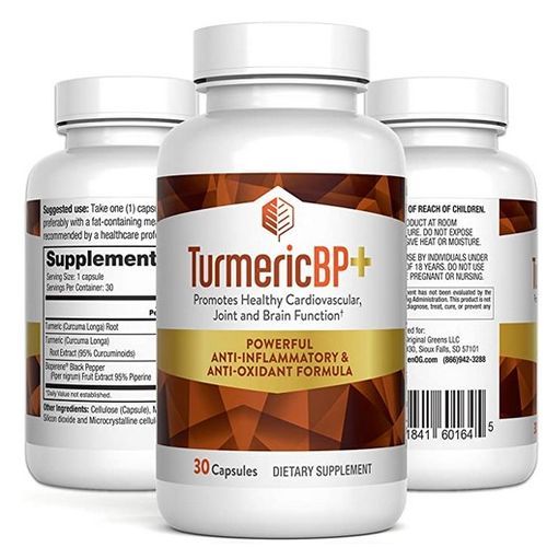 Turmeric Curcumin With Black Pepper 30 Capsules