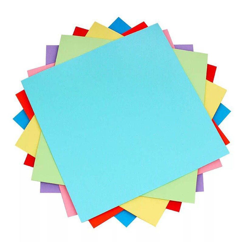 100pcs Folding Paper Colorful Origami Paper For Art Craft