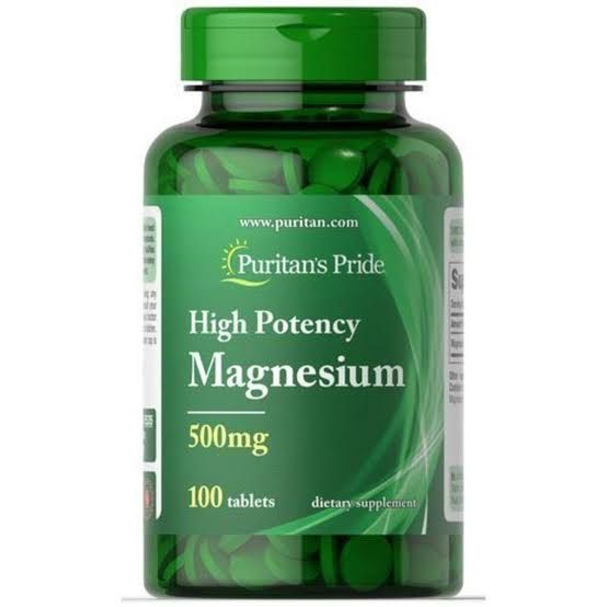 High Potency Magnesium 500 Mg X100
