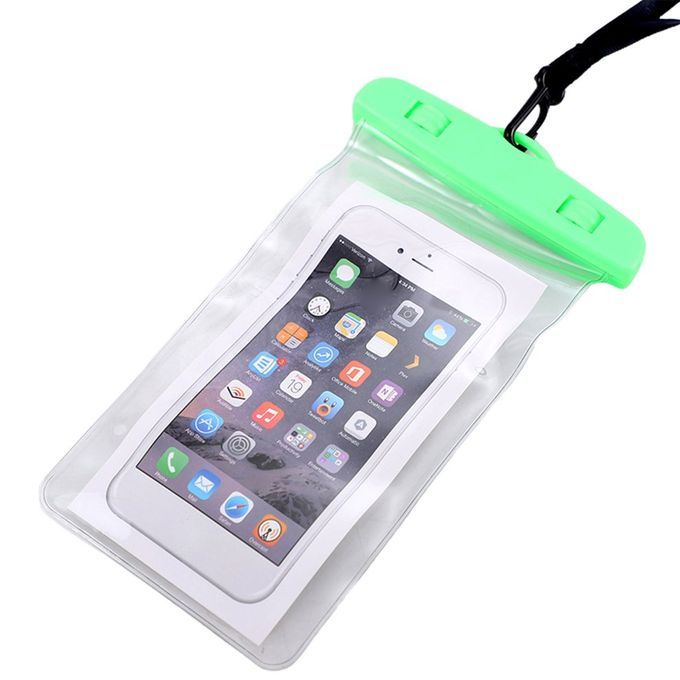 Luminous Waterproof Bag Swimming Bea H Dry Bag  Ase  Over Holder For Phone-light Green