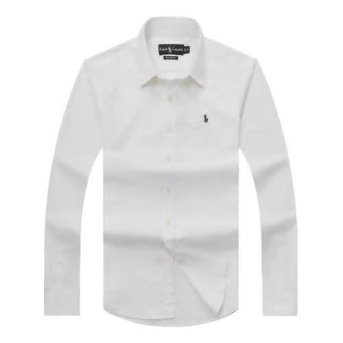 White Regular Fit Mens Shirt