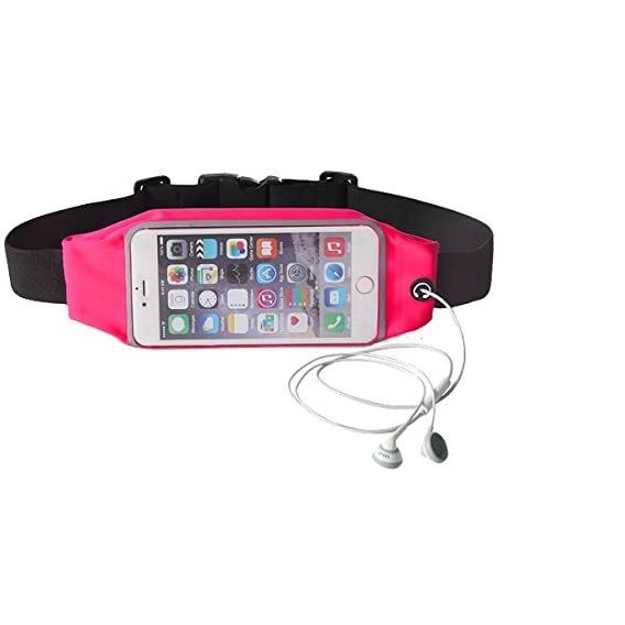 Running Waterproof Waist Bag / Fanny Bag / Sport Belt, Pink