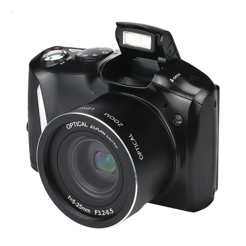 KOMERY CDR6 24MP 20X Zoom 720P HD 3.5 Inch Screen F3.2-6.5 Lens Mirrorless Digital Camera Night Version