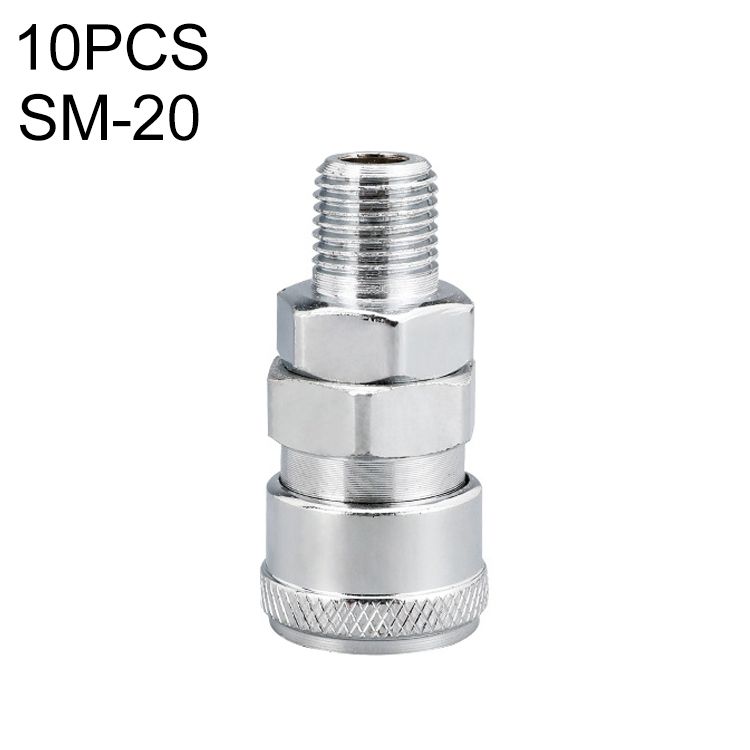 SM-20 10pcs C-type Self-lock Pneumatic Connector