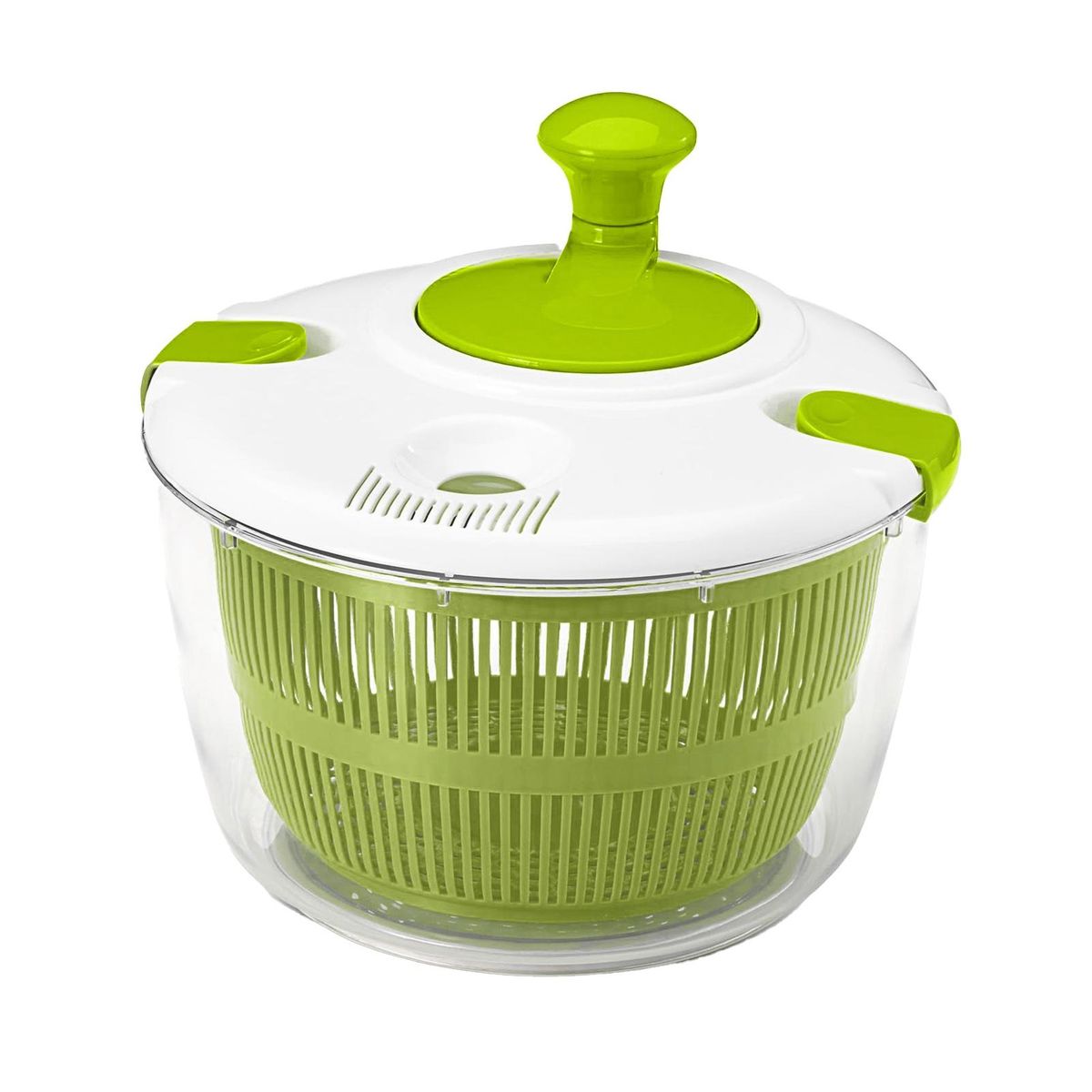 Lettuce Dryer 5l Capacity Salad Spinner Efficient Veggie Washer Dryer Green