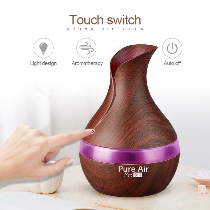 300ml Air Purifier/Humidifier Diffuser Colorful Lamp