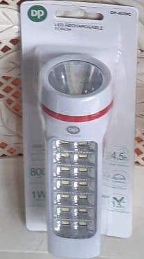 Torch Rechargeable Emergency  LED Flash-Light Torch & Latern