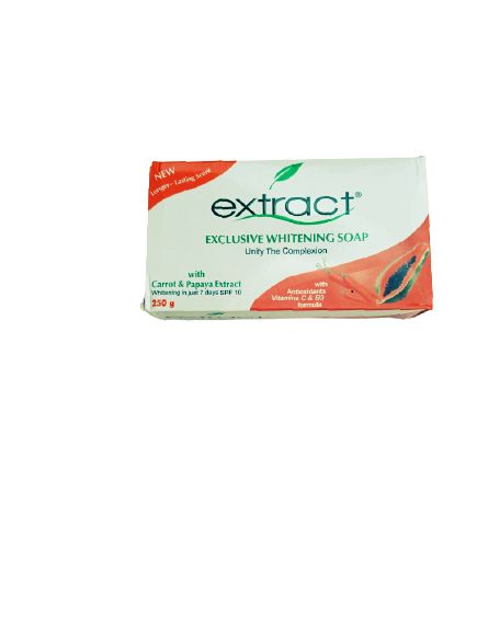 Carrot And Papaya Lightening Herbal Bathing Soap 250g (3 PCS)