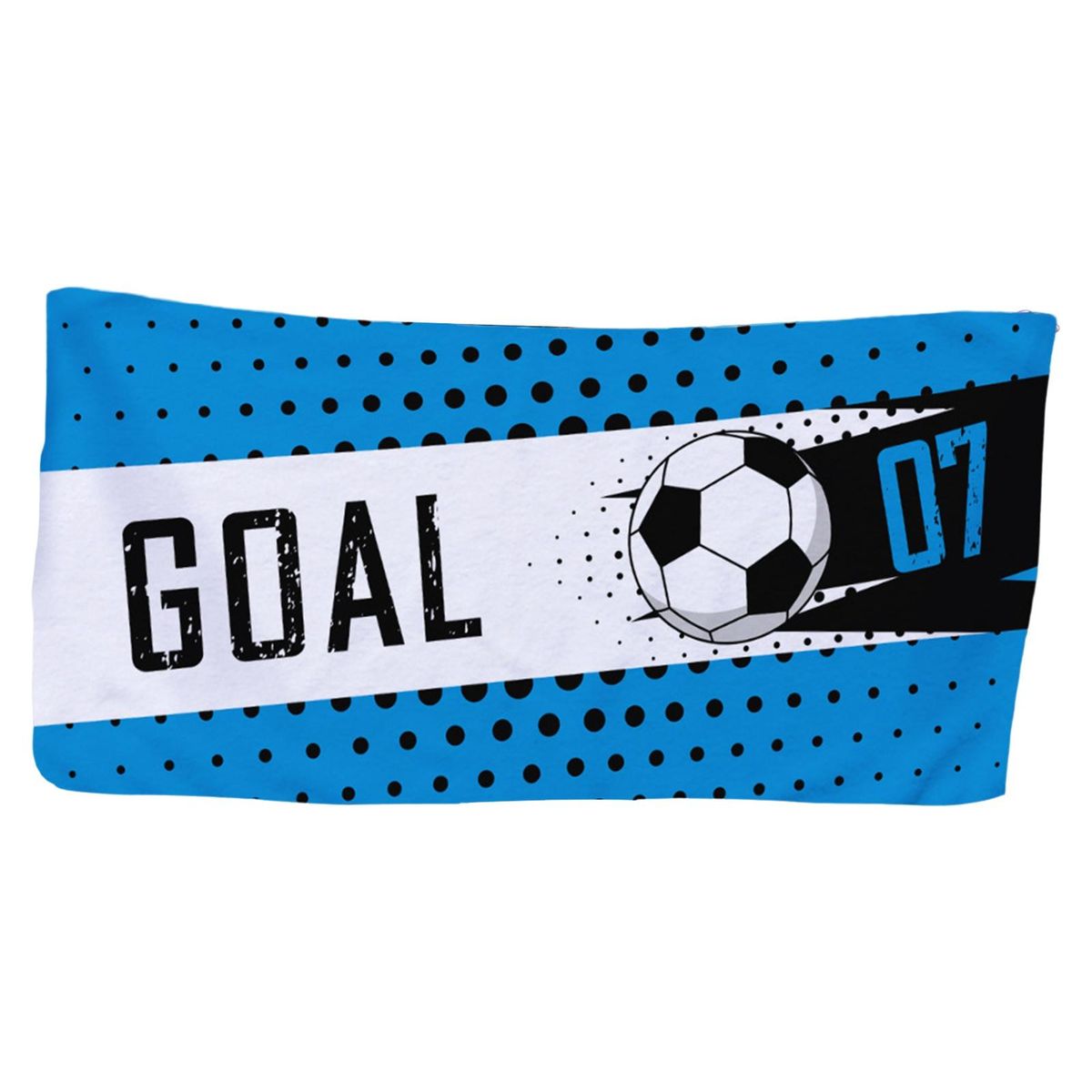 Shower Towel Soccer Print Beach Towel Blanket A