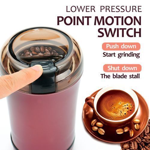 Kitchen Electric Coffee Grinder  Mini Salt Pe PURPLE EU
