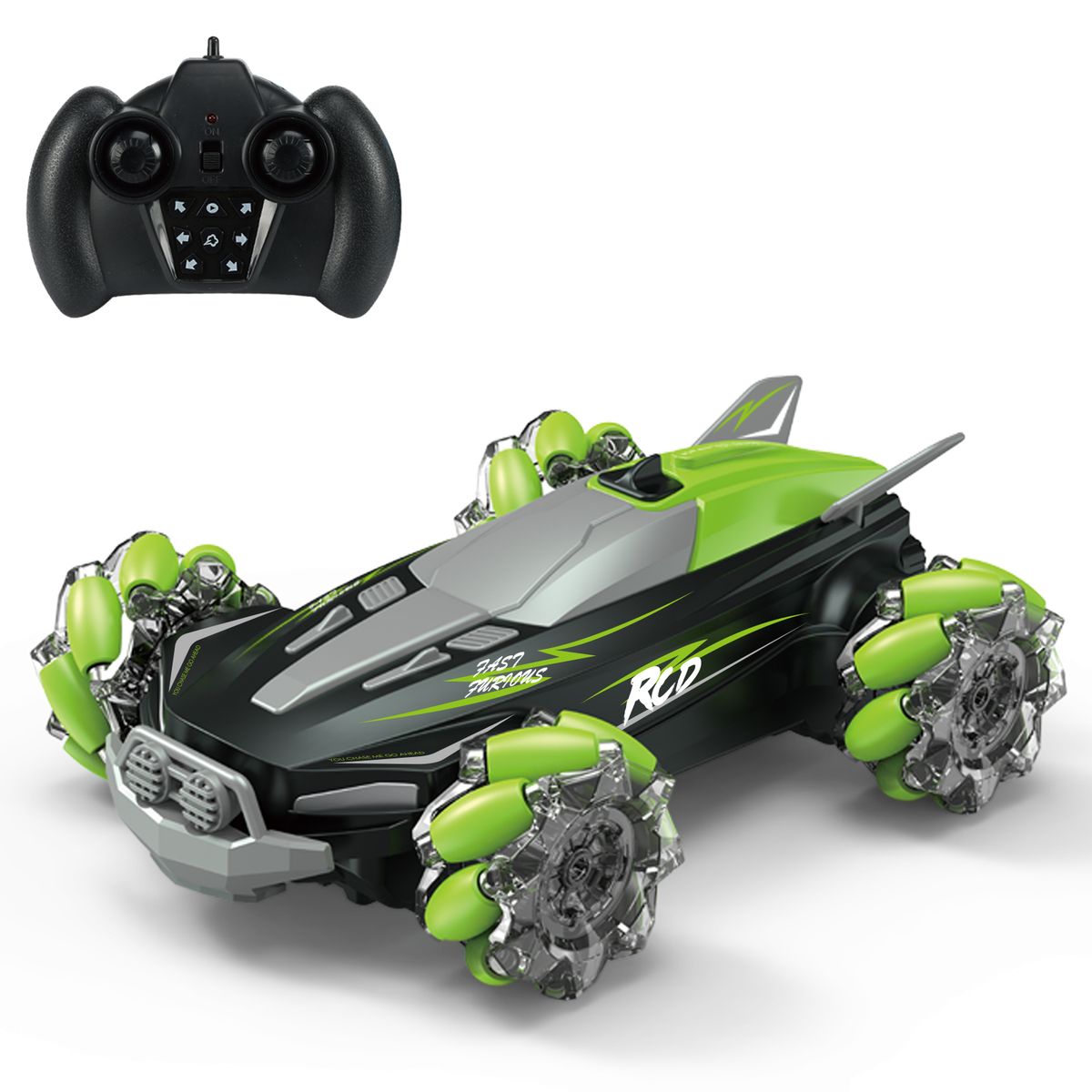 D888  RC Stunt Car Remote Control Car 4WD For Kids Boys 2.4G