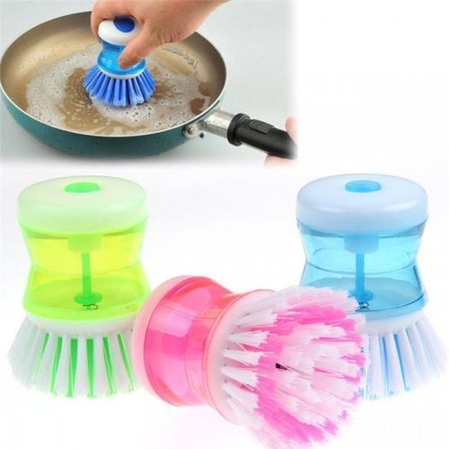 Automatic Kitchen Dish Washing & Cleaning Up Brush - 3 Peces