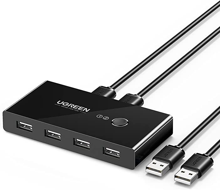 2 In 4 Out USB 2.0 Sharing Switch Box