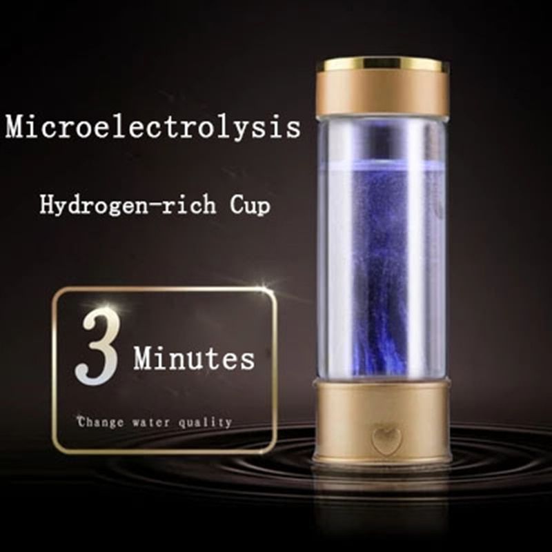 Hydrogen Water Generator Alkaline Maker Rechargeable Portable Water Ionizer Bottle Super Antioxidan Hydrogen-Rich Water Cup WIEDS