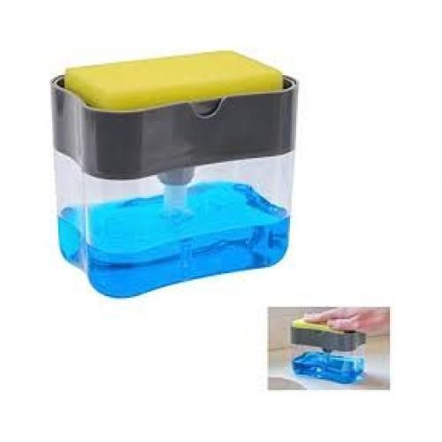 New Compact Soap Pump And Sponge Caddy