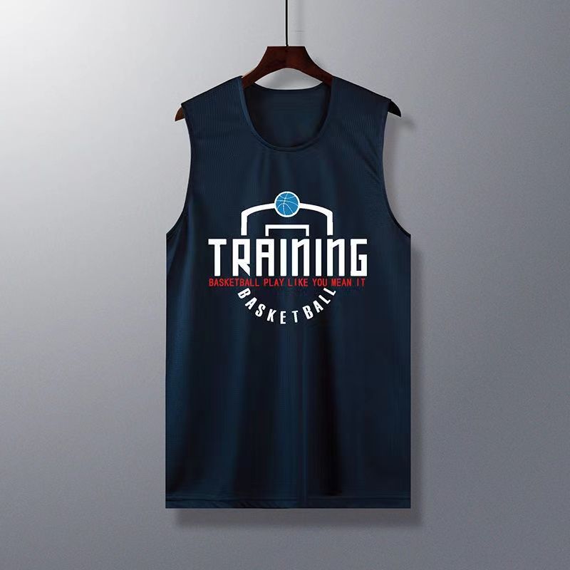 Sleeveless Loose Basketball Uniform Running Sports Vest