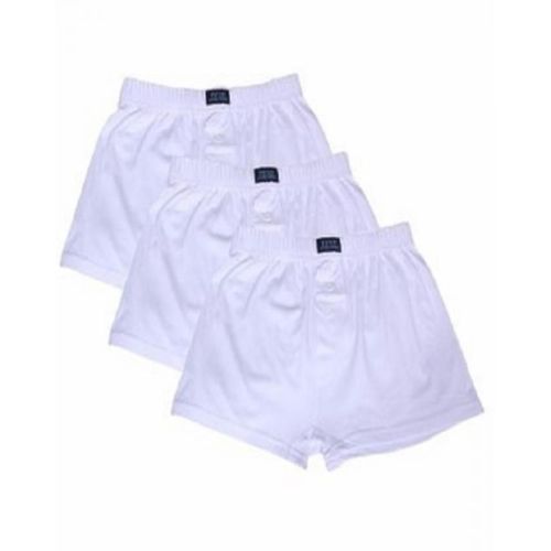 Men's Underwear Boxer - White