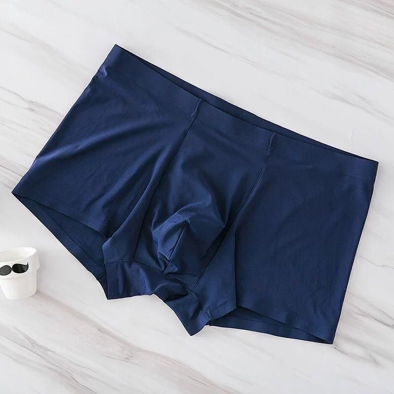 Men  Seamless Silk Antibacterial  Underwear Spandex Plus size y Male Men's s Cueca  Homme