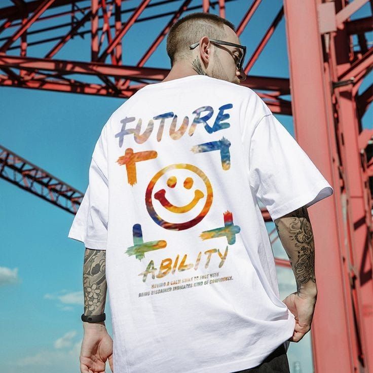 HIGH QUALITY T-SHIRT WITH DESIGN FOR UNISEX .