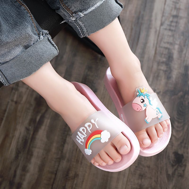 Summer Cartoon Children Kids Slippers Girls