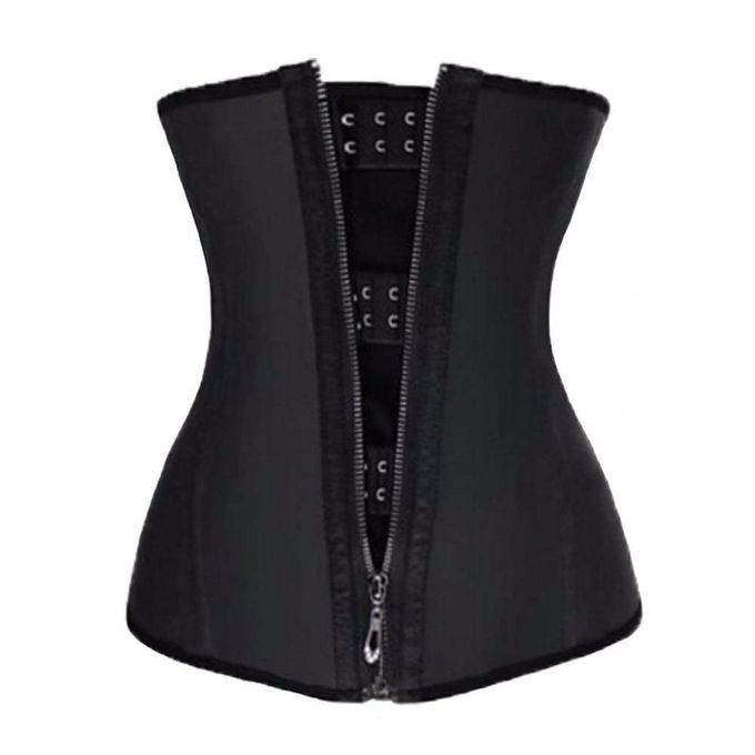 Waist Trainer Belt Body Shaper Breathable Women Corsets Top Slimming Black