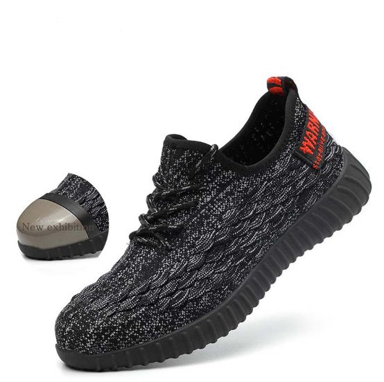 Men's Safety Shoes Steel Toe Cap Steel Sneaker Boots Grey