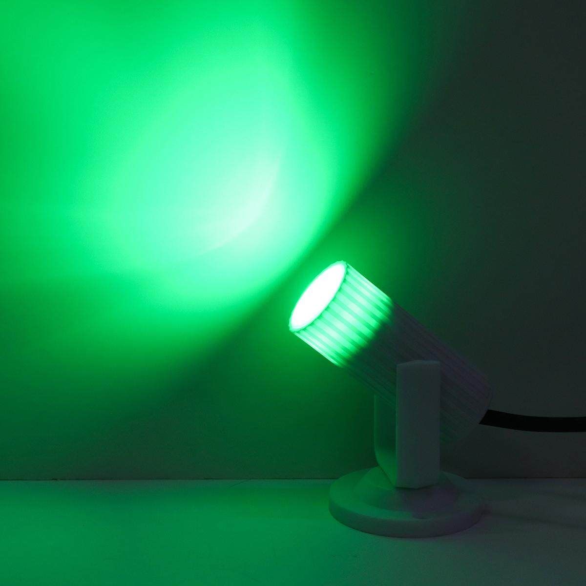 3W RGB LED Stage Beam Spotlight Spot Light Ceiling Downlight Party DJ Disco KTV White White Green