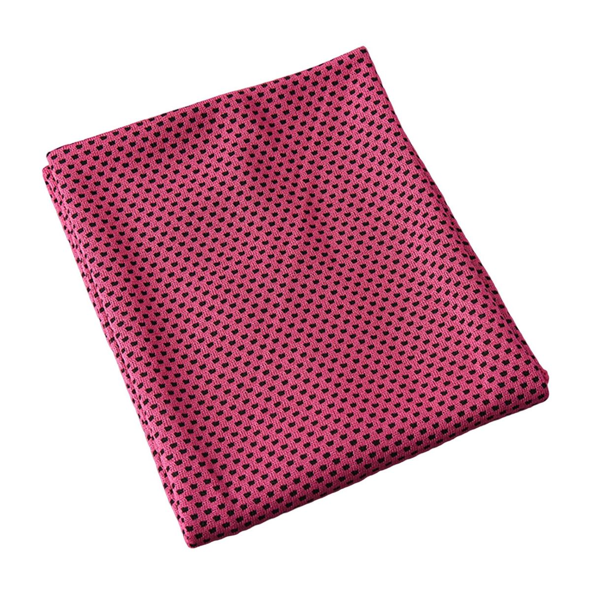 Towel Outdoor Sports Cold Feeling Towel Rose Red