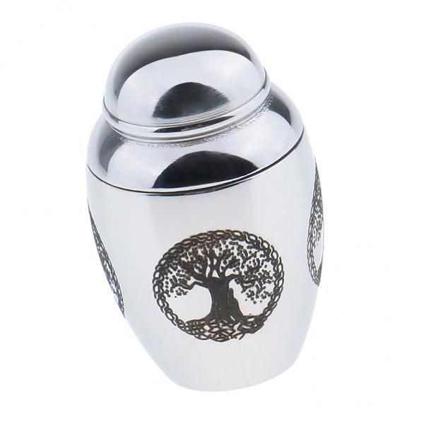 3x Memorial Mini Cremation Waterproof Urn For  Stainless Steel