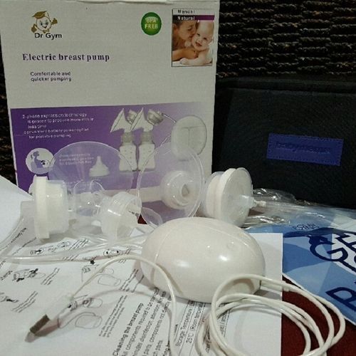 Dr Gym Double Electric USB Breast Milk Extracting Pump