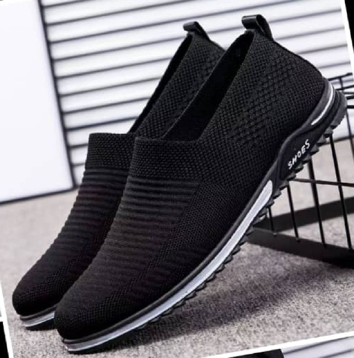 Men's Breathable Casual  Slip-on Sneakers