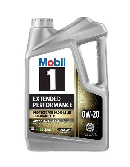 0W-20 Full Synthetic Extended Performance Motor Oil 5 Liters