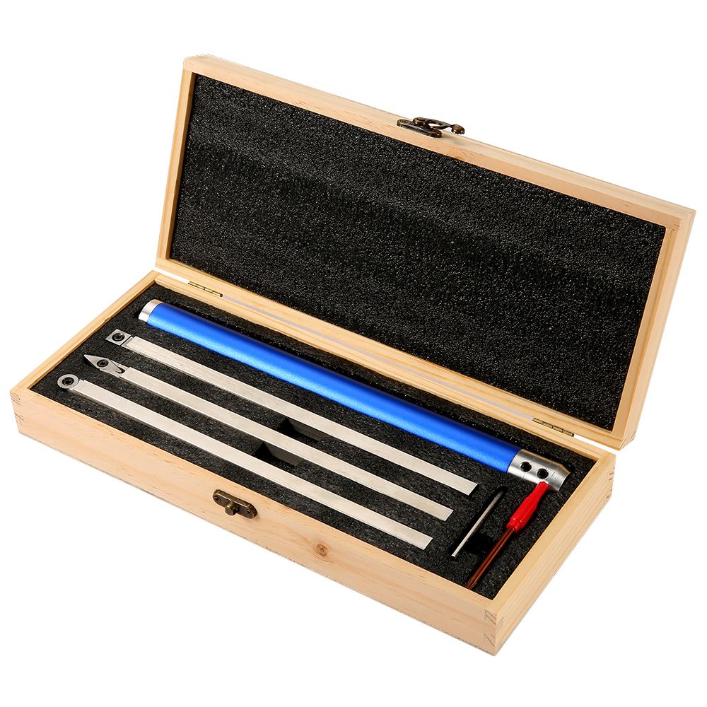 6 In1 Carbide Woodturning Tool Set Wood Turning Chisel Kit With Cutting Inserts