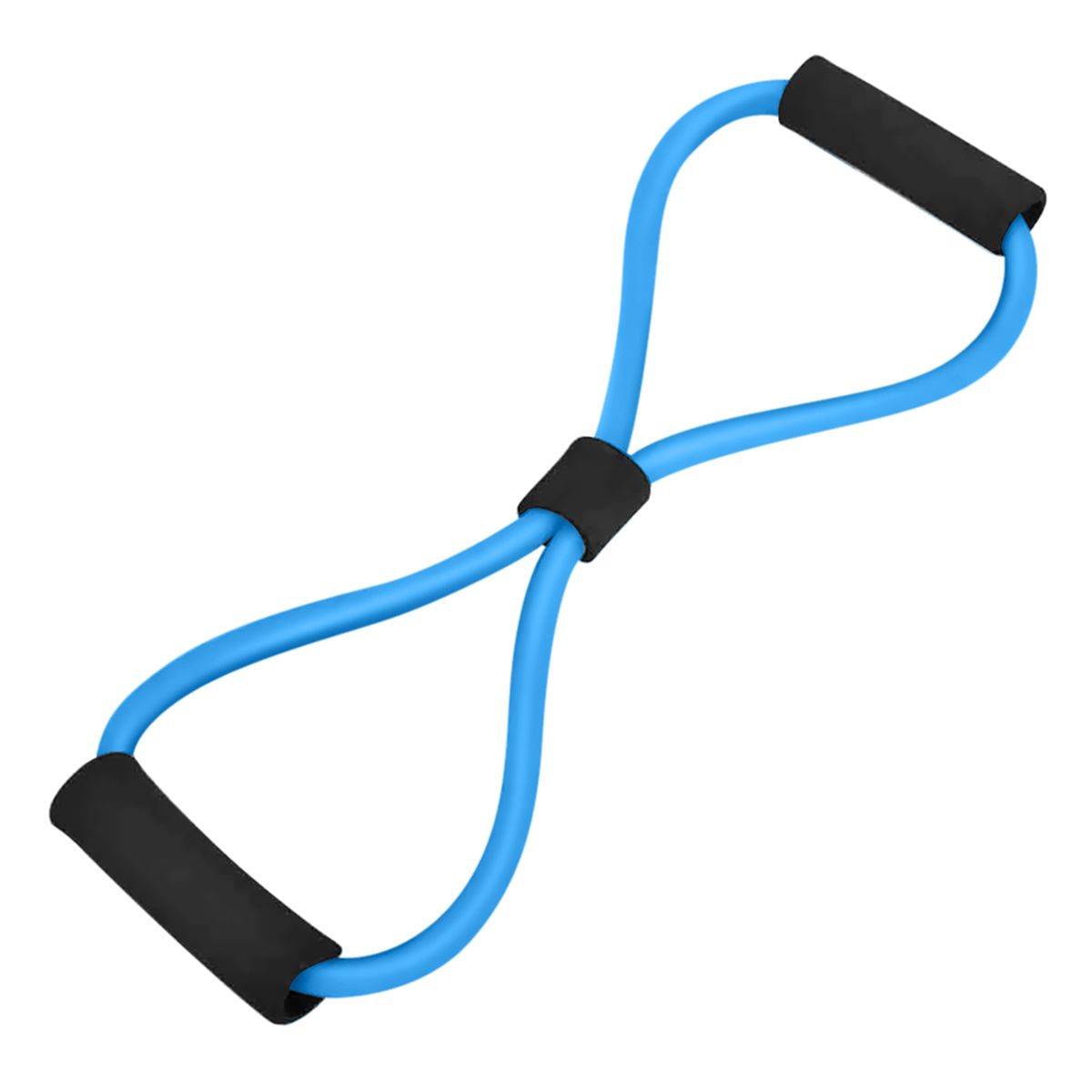 Yoga Gym Fitness 8-shape Pulling Rope Exercise Resistance