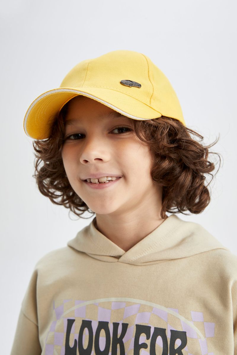 Boy Casual Hat - Yellow