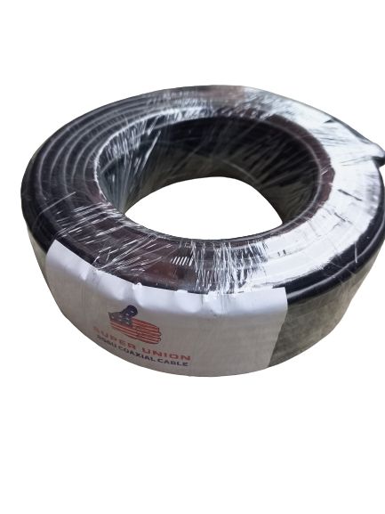 Coaxial Cable RG6U For Satellite Receiver Connection 30m