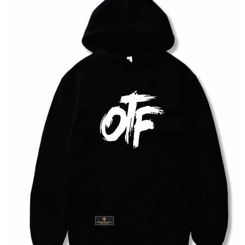 Custom-Made Black Unisex OTF Hoodies
