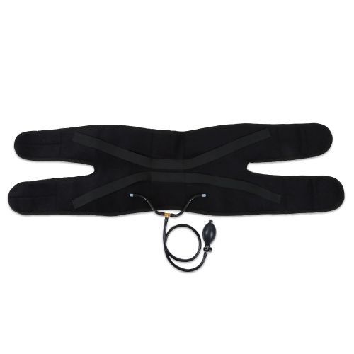 Postpartum Girdle Body Recovery Pelvic Bone Belt Correction Tape With Airbag Pneumatic Type Pelvic Zone Women Postpartum Belt(#Black)