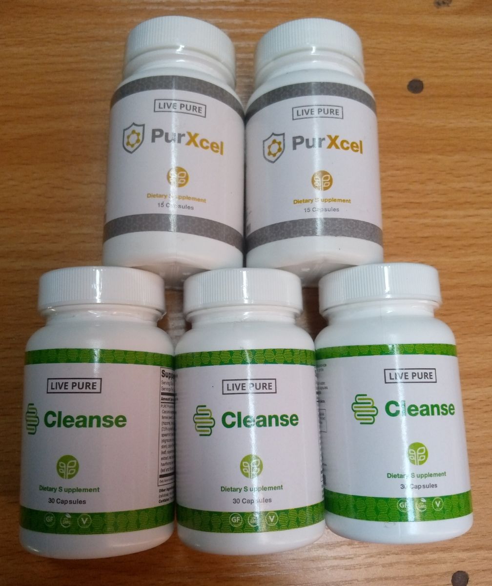 Cleanse (3 Bottles) And Purxcel (2 Bottles)
