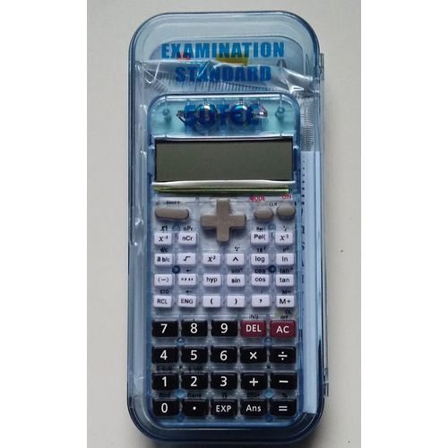 Set Of Mathematical Instruments With In-built Scientific Calculator
