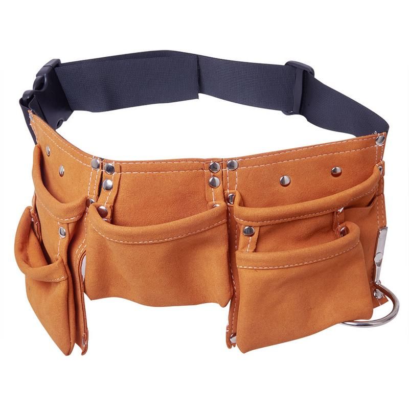 1pcs Small Tool Bag Waist Leather Repair Kit Belt Bag For Tools Toolbox/ Repair Kit / Tools Pocket Adjustable Tool Bag