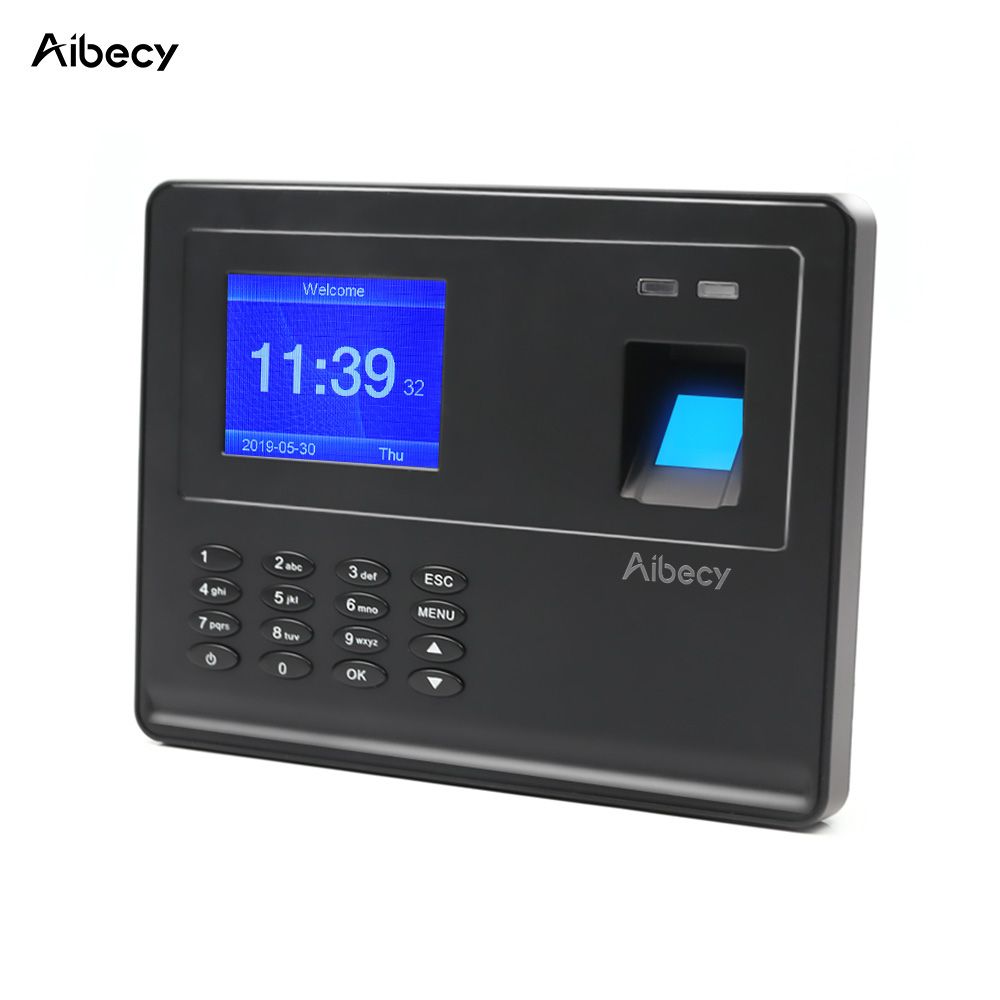Aibecy Biometric Fingerprint Password Time Attendace