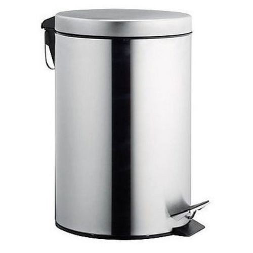 STAINLESS STEEL PEDAL FOOT BIN 12L