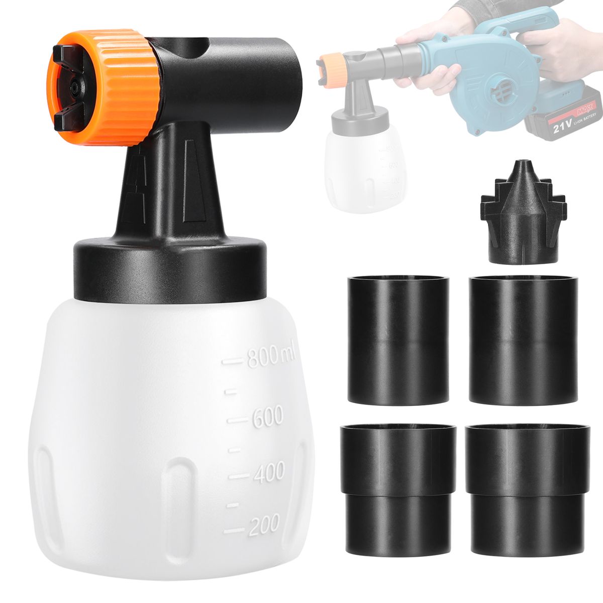 Blower To Paint Sprayer Conversion Kit Electric Blowing