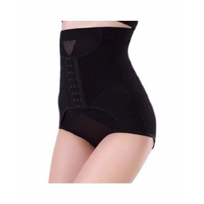 High Waist Trainer & Butt-Push Up Shaper - Black