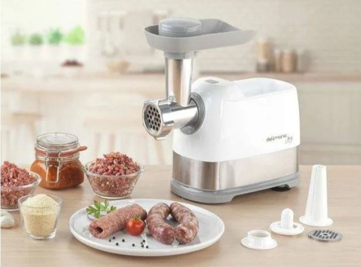 Delimano Meat Mincer Pro, Grinder & Sausage Maker - 600W