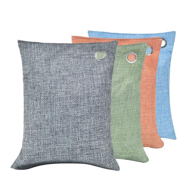 4 Pack * 200g Bamboo Charcoal Bag For Home Activated-4 Pack