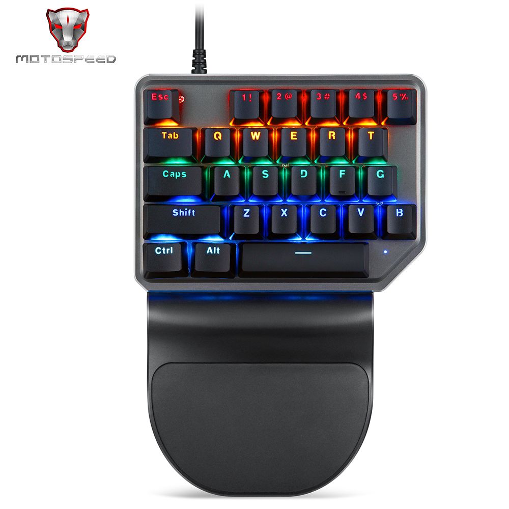 K27 One-Handed Mechanical Keyboard 27 Keys Wired